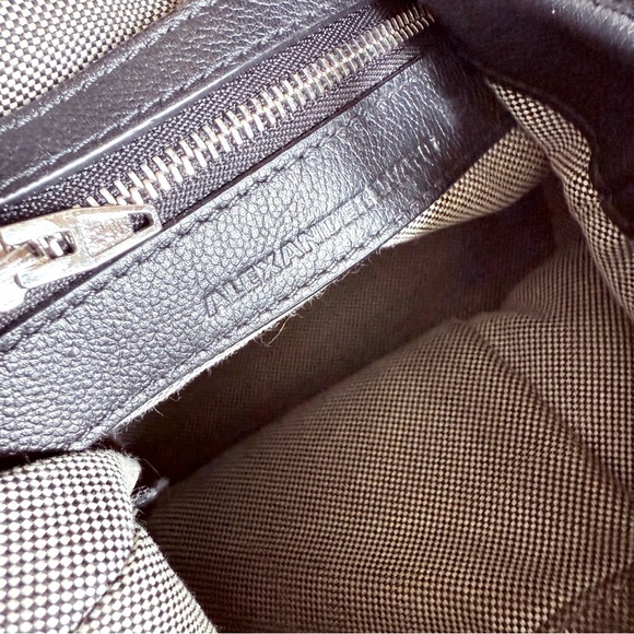 Alexander Wang Alpha Leather Studded Drawstring Bucket Bag - Picture 12 of 13